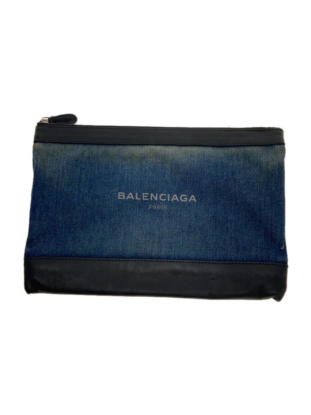 Balenciaga Clutch Bag Indigo Blue